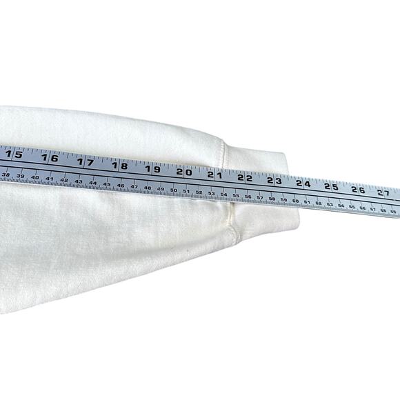 Taylor Swift The Eras Tour Hoodie Adults Small Cream Ivory Fleece Lined Pullover - Picture 6 of 9